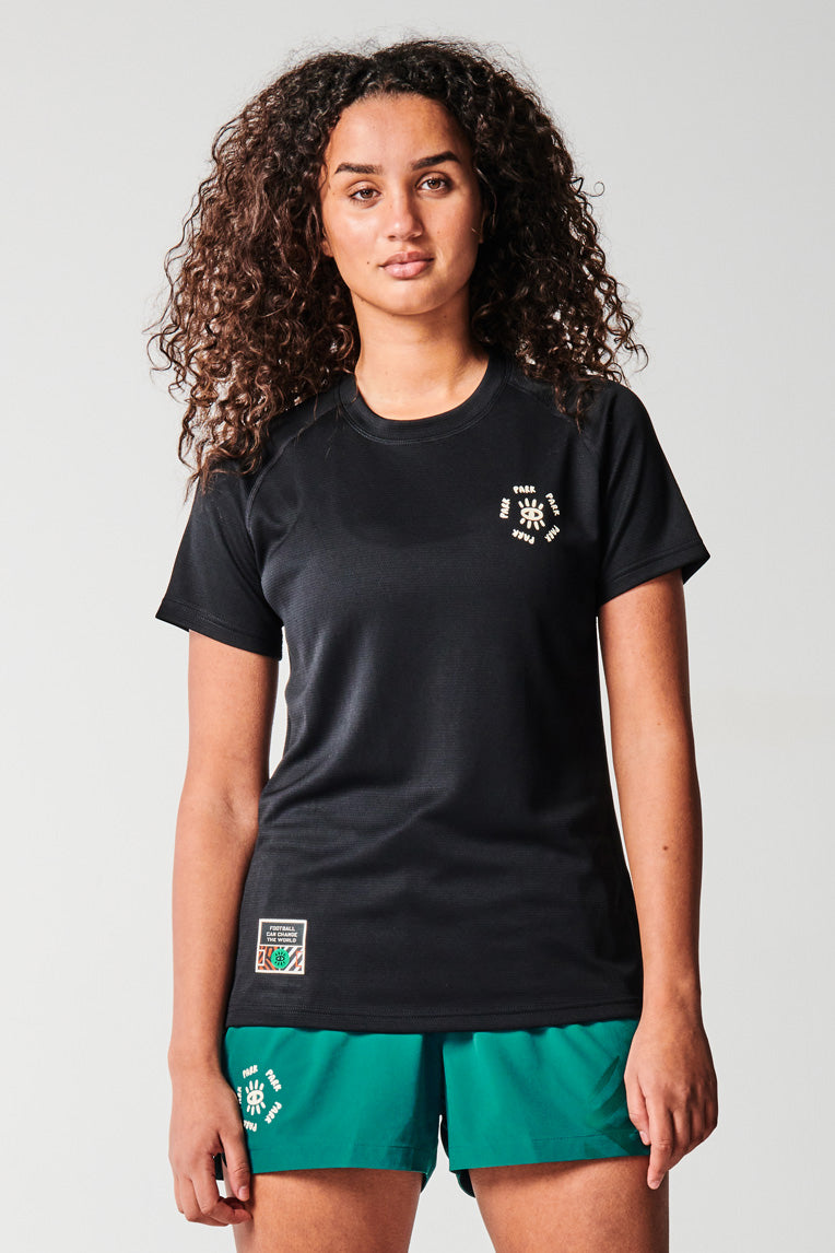 Terra Women’s Training Tee - Black