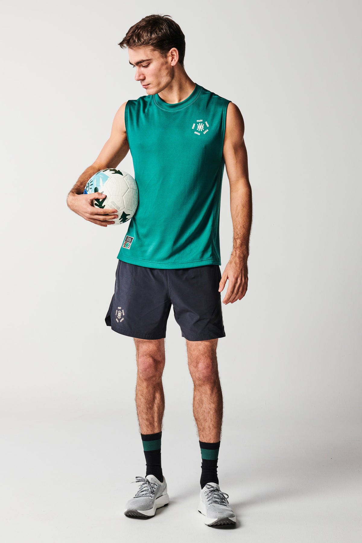Terra Unisex Football Training Tank - Pacific