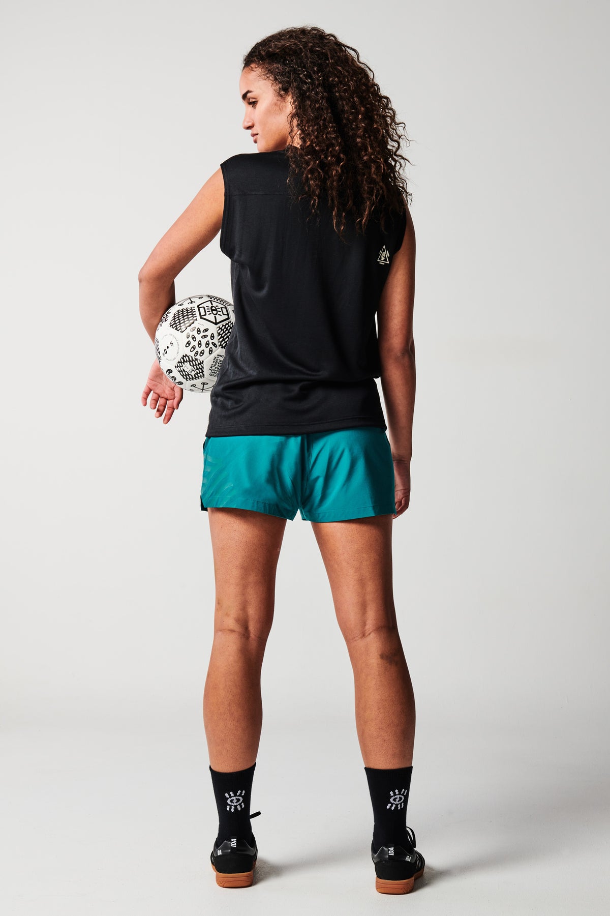 Terra Unisex Football Training Tank - Black