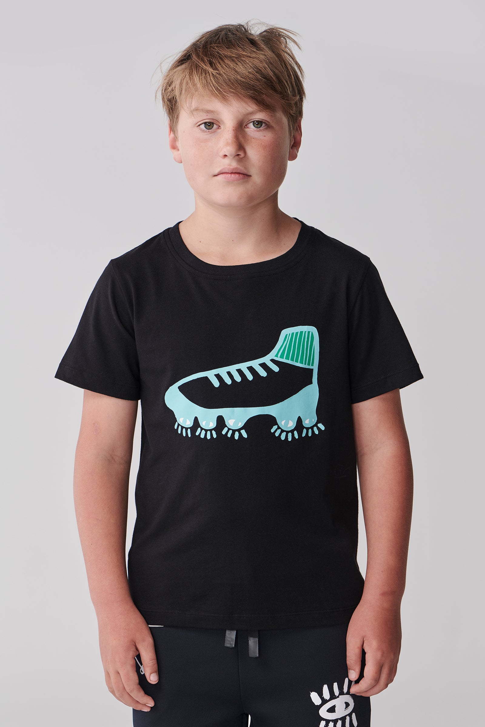 Boot T Shirt - Black