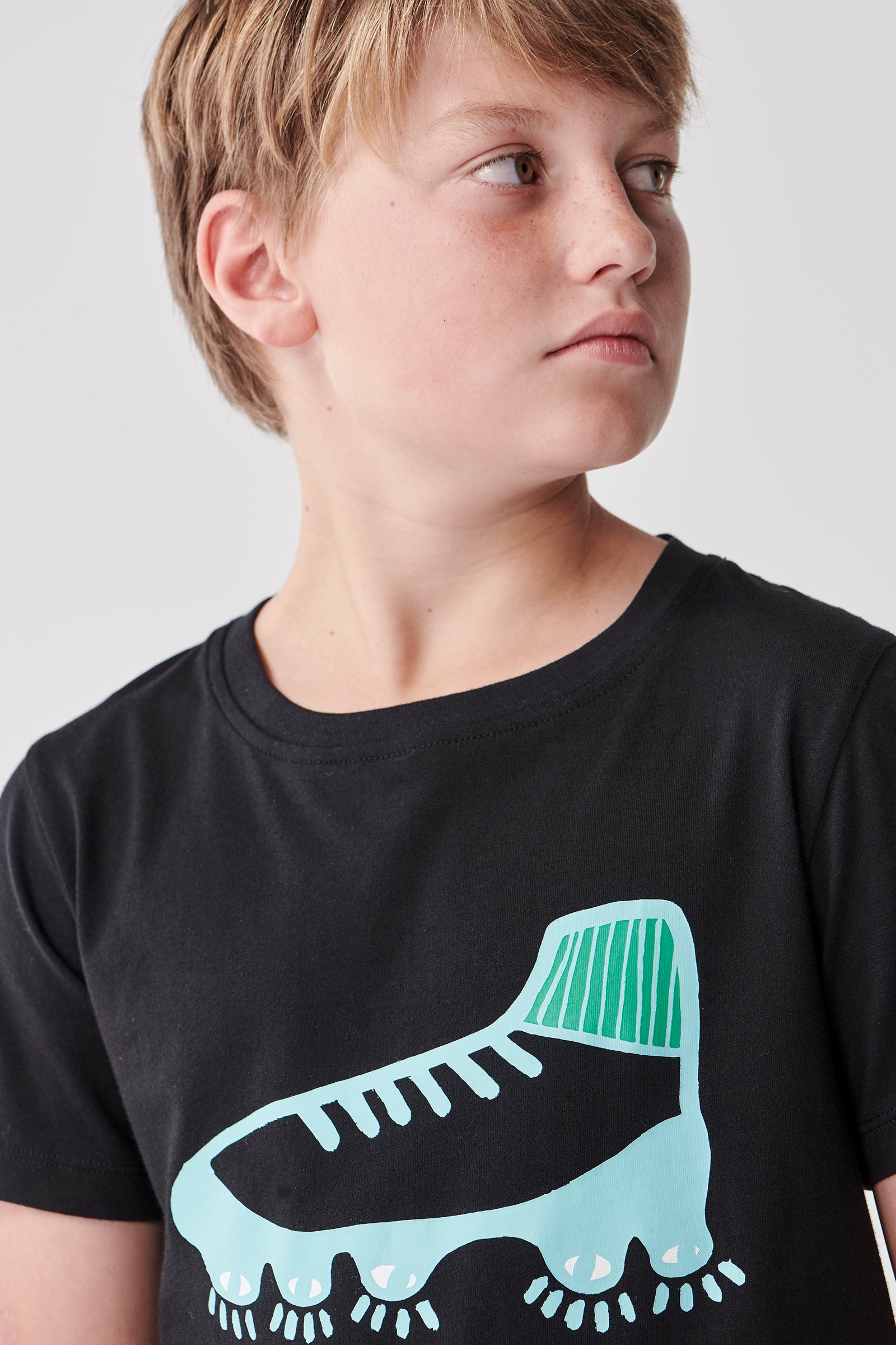 Boot T Shirt - Black