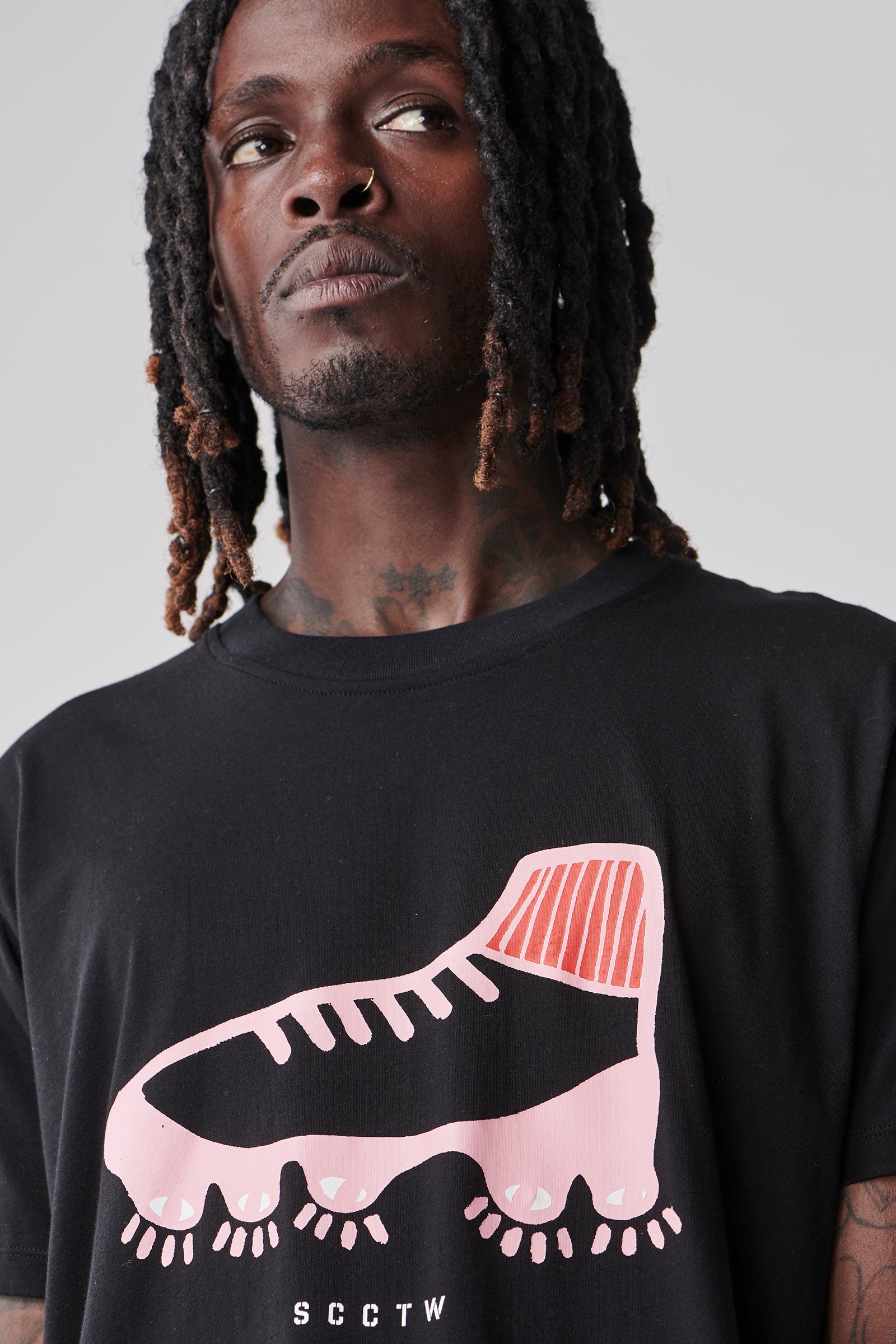 Boot T Shirt - Black