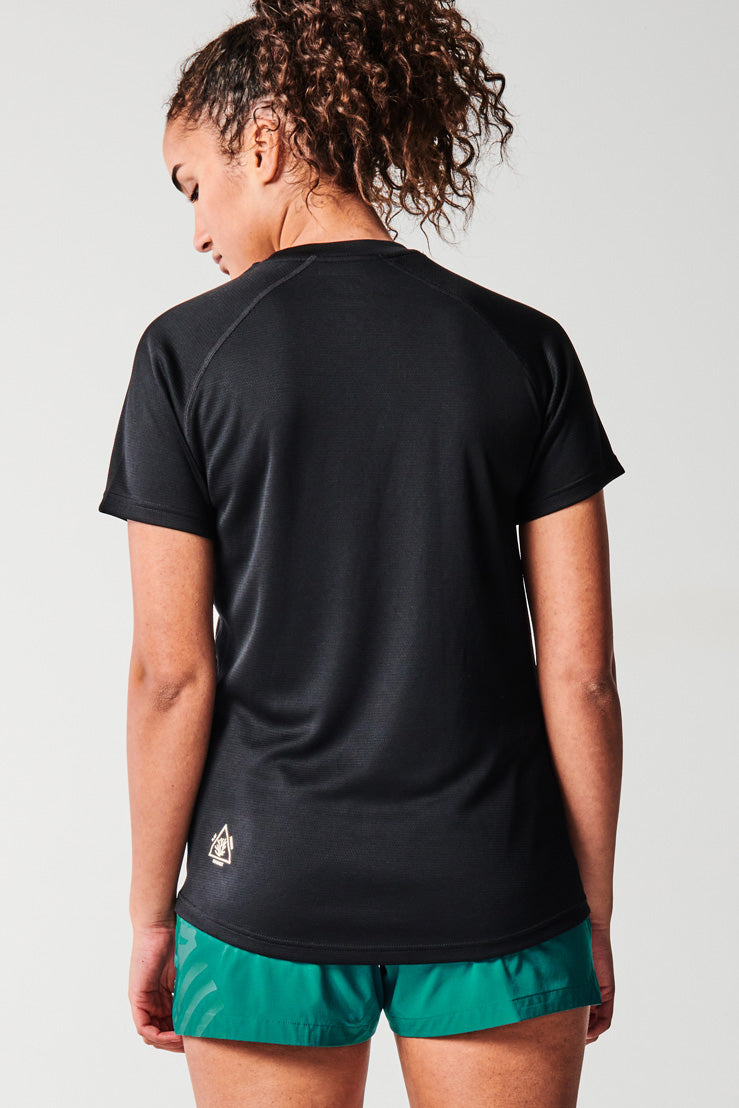 Terra Women’s Training Tee - Black