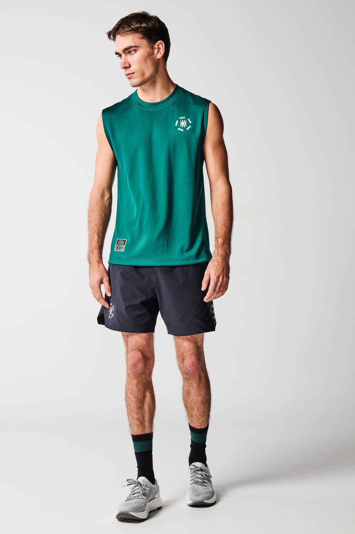 Terra Unisex Football Training Tank - Pacific