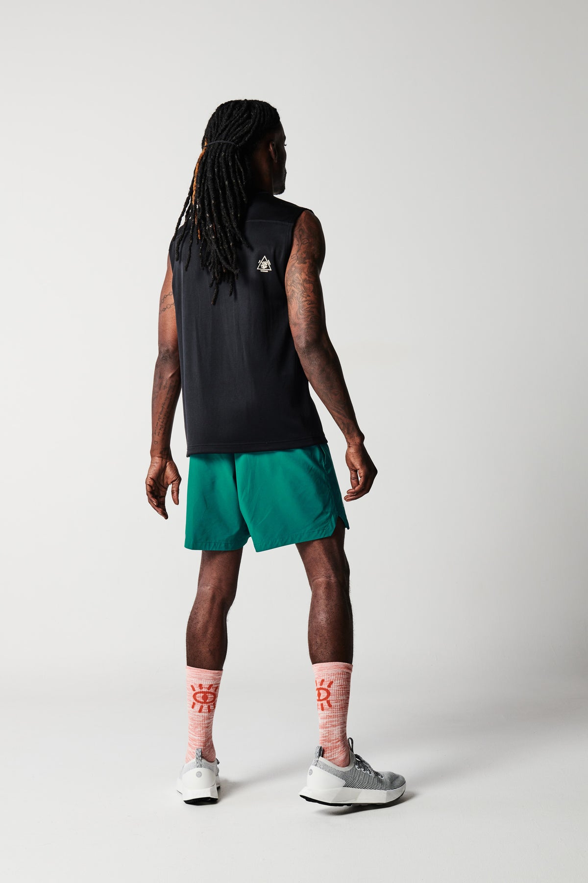 Terra Unisex Football Training Tank - Black