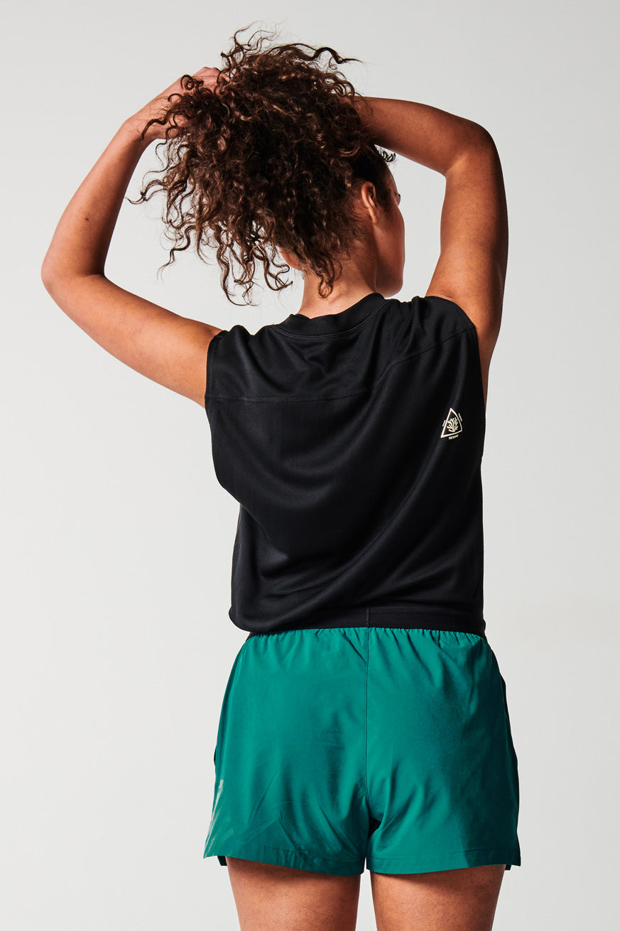 Terra Women’s Training Shorts - Pacific