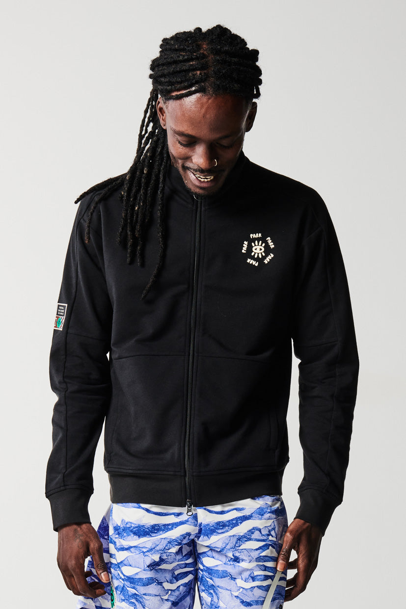 Squad Unisex Warm-up Jacket - Black