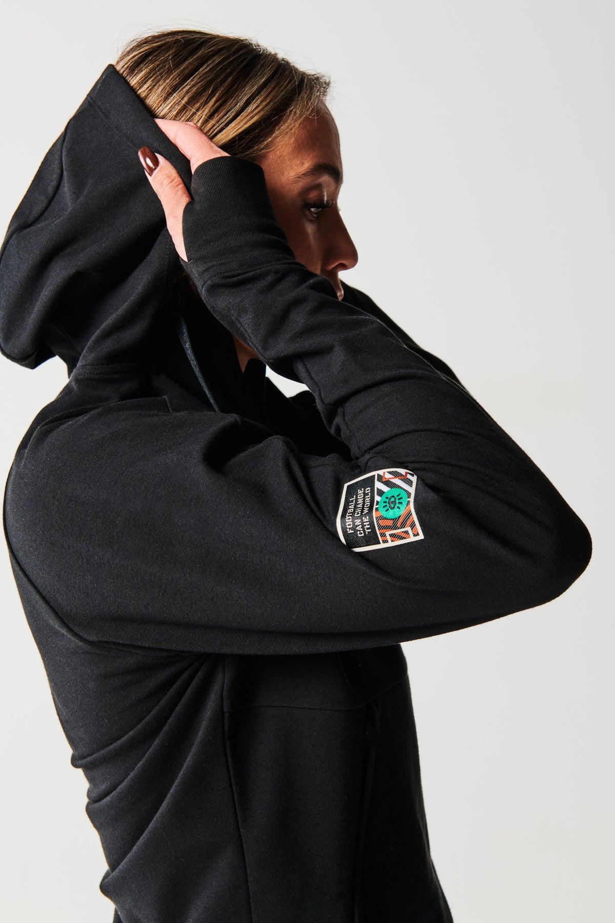 Squad Women’s Cropped Hoodie - Black