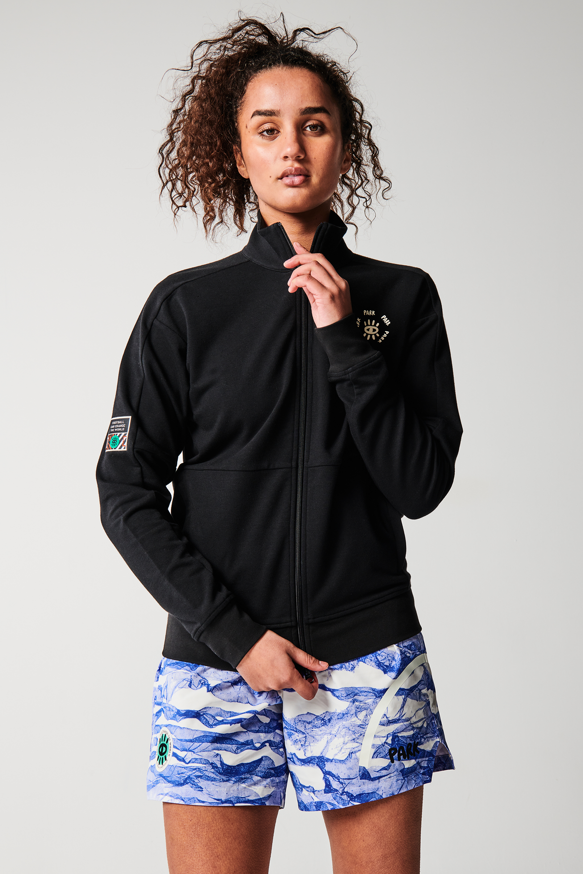 Squad Unisex Warm-up Jacket - Black