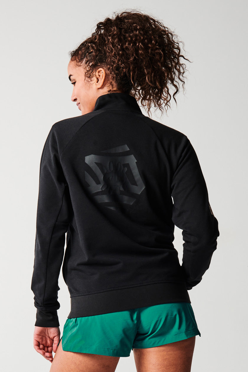 Squad Unisex Warm-up Jacket - Black