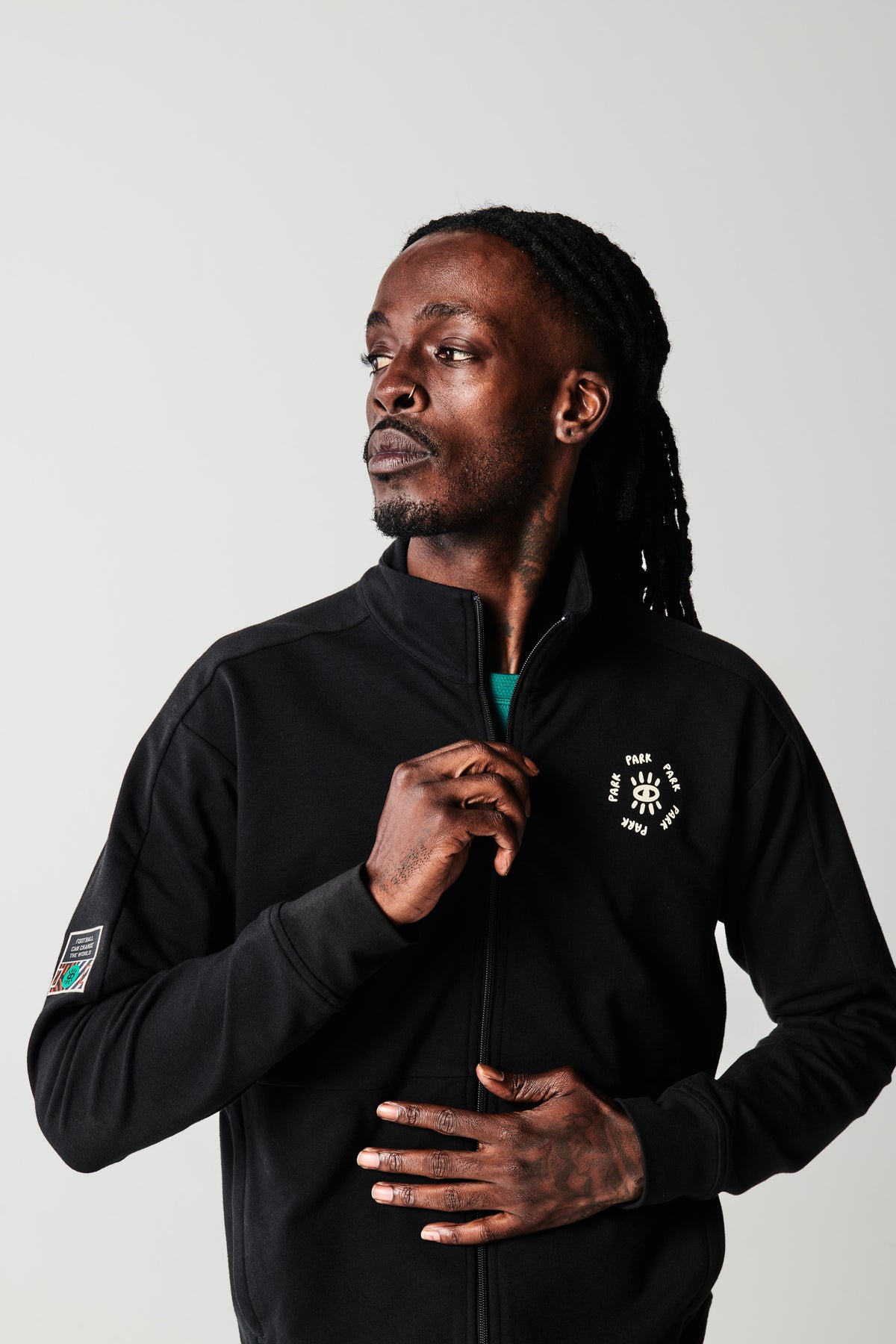 Squad Unisex Warm-up Jacket - Black