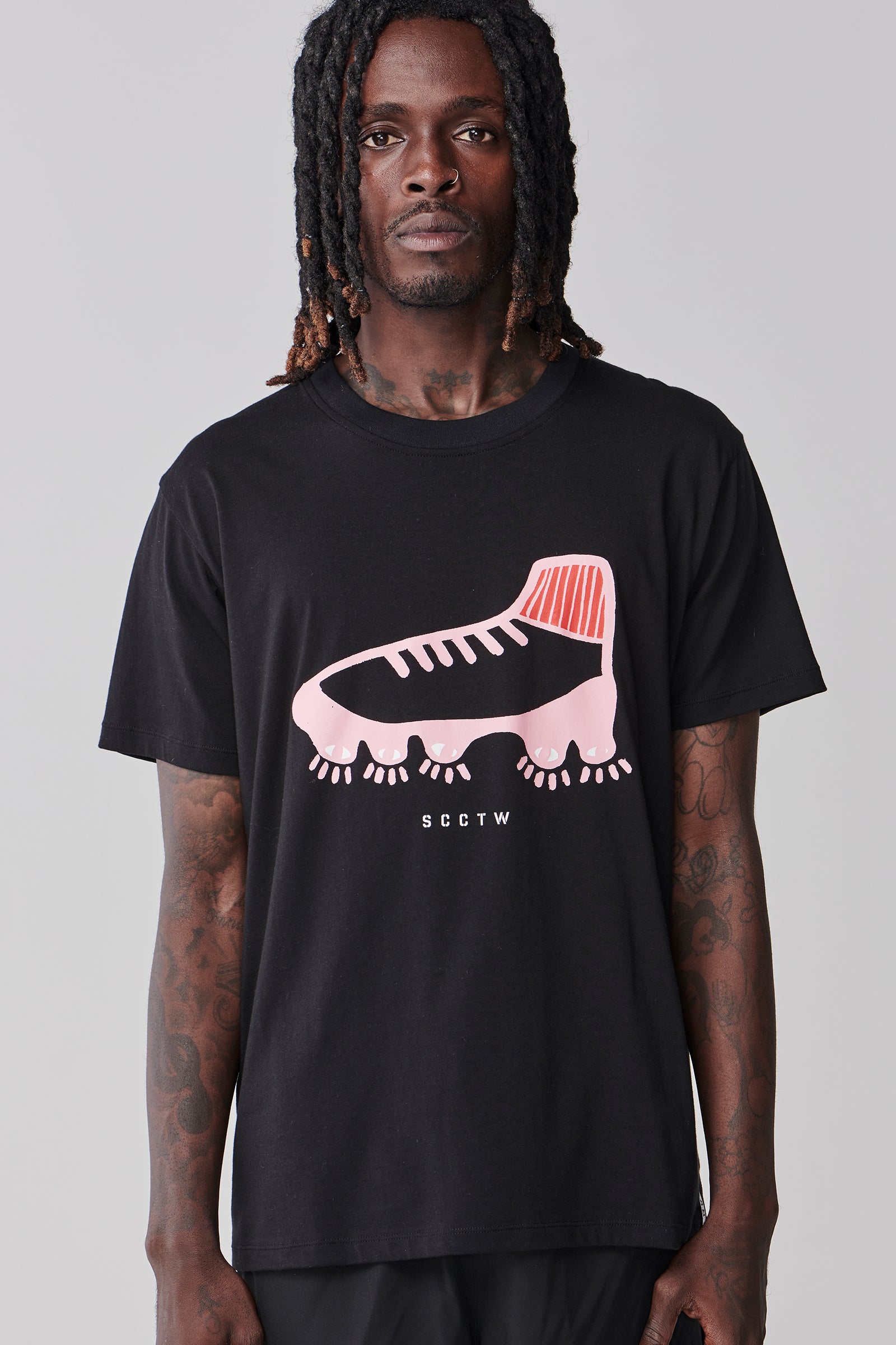 Boot T Shirt - Black