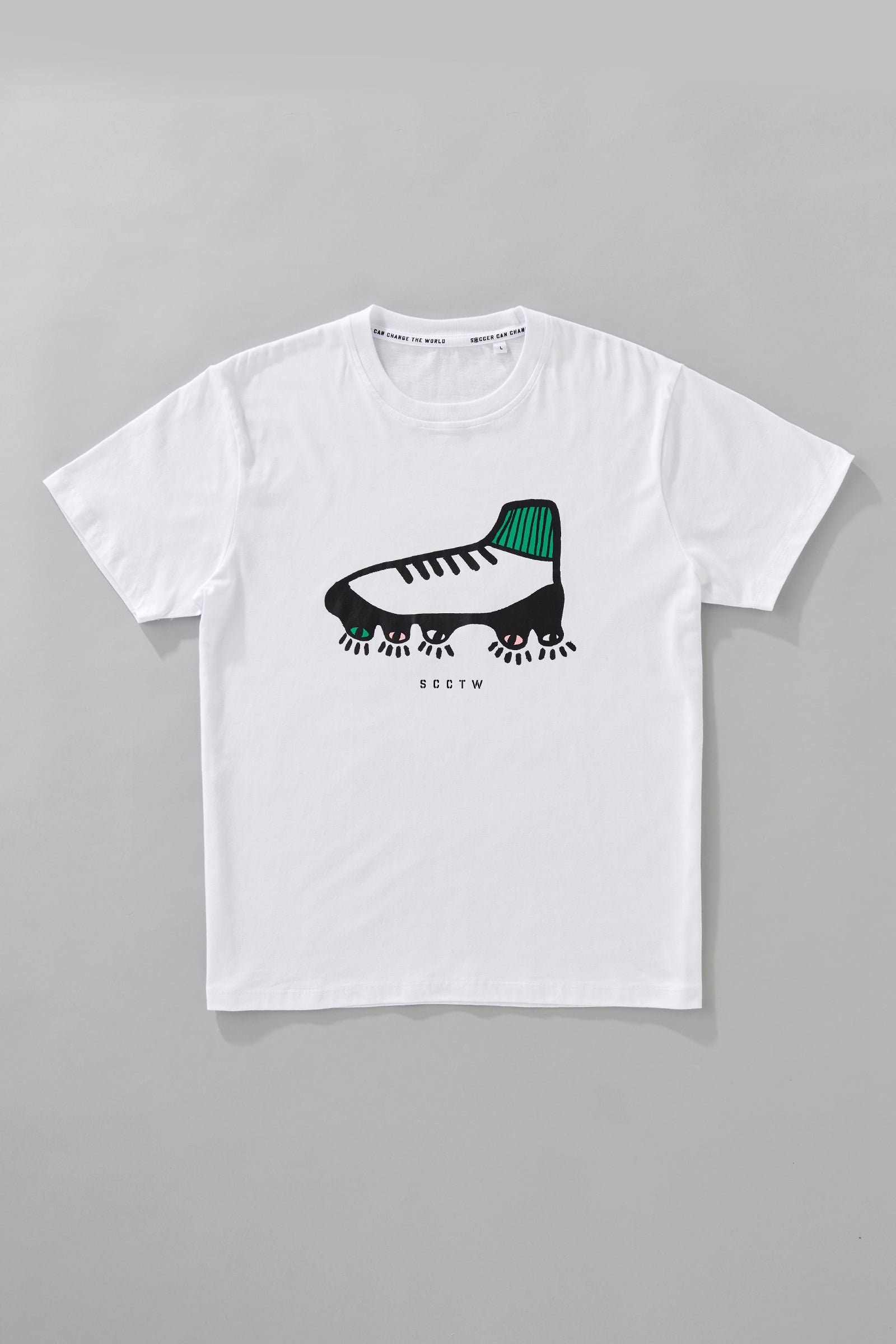 Boot T Shirt - White